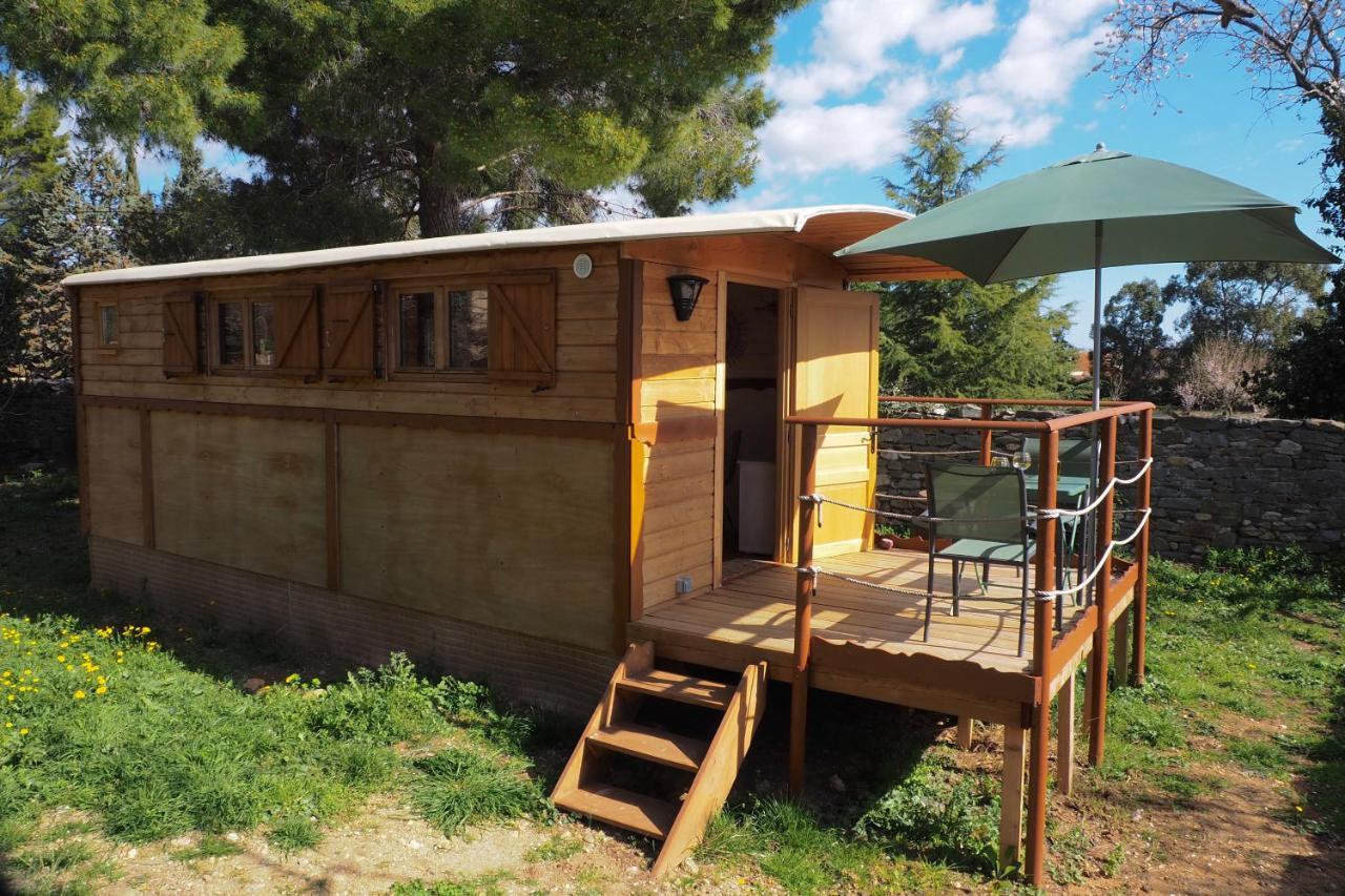 Roulotte Dans L'Aude Villa Trausse ภายนอก รูปภาพ